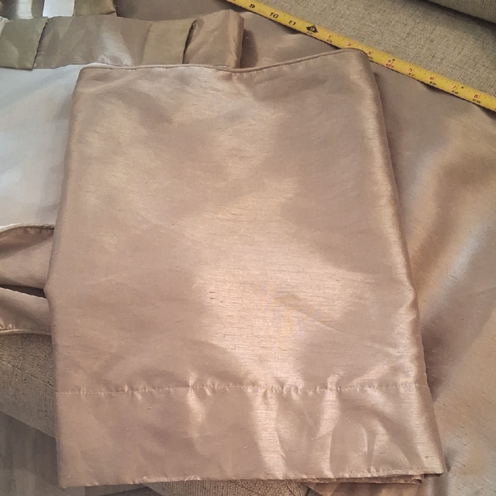 Valance Set (3) Sateen Finish